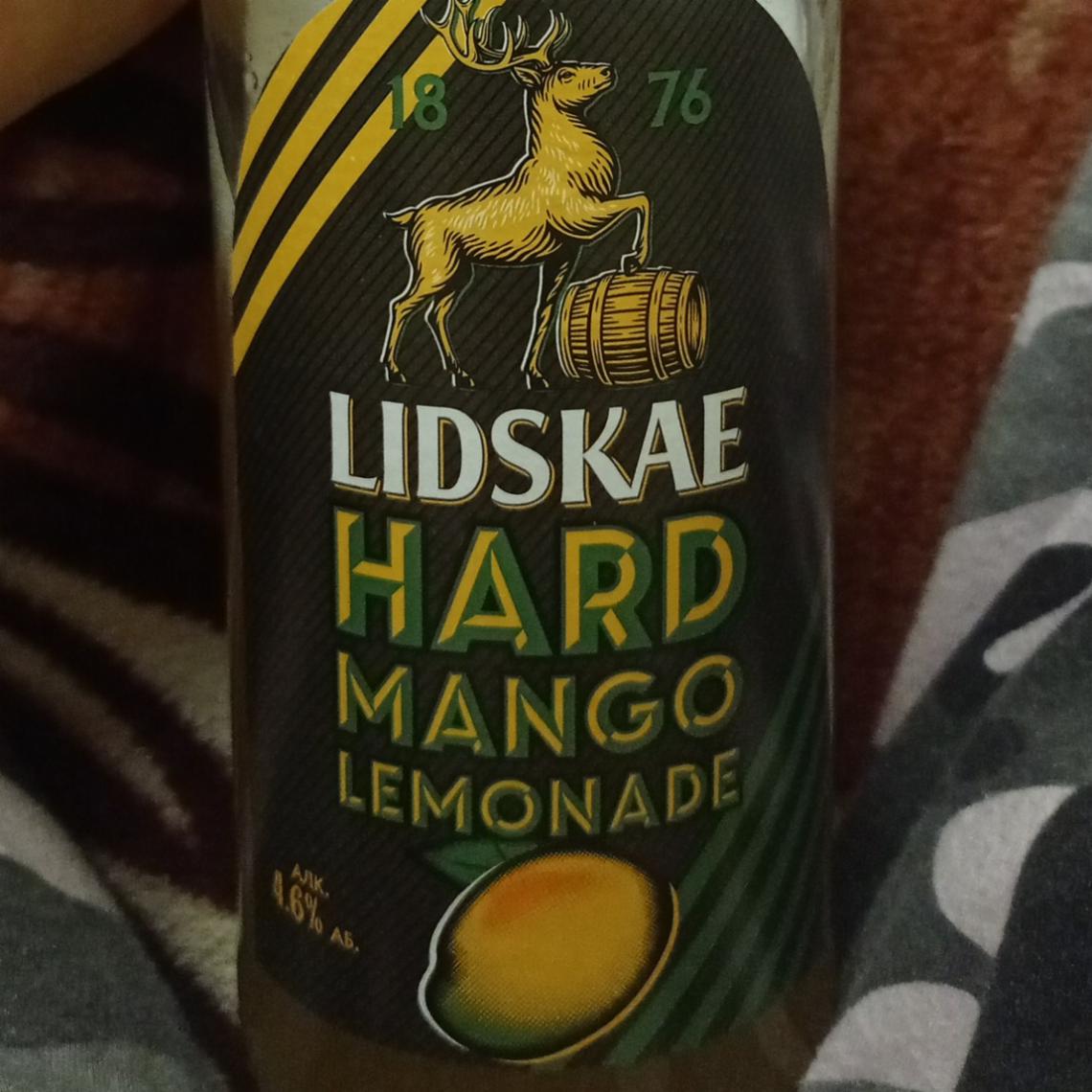 Фото - Пивной напиток хард манго Hard mango Lidskae