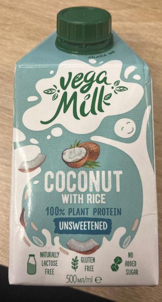 Фото - Напиток кокосовый 1.5% с рисом Coconut Vega Milk