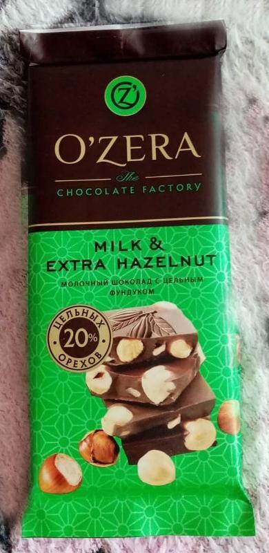 Фото - Шоколад с цельным фундуком O’zera