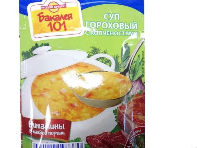 Фото - Суп 'Русский продукт' 'Бакалея 101' гороховый с копченостями