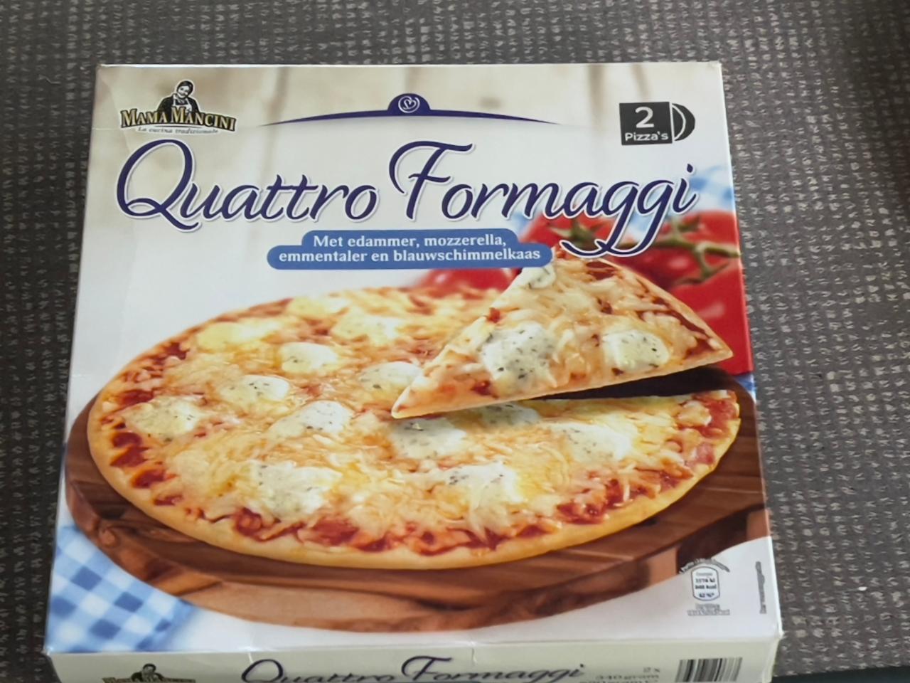 Фото - Пицца 4 сыра Quattro Formaggi Mama Mancini