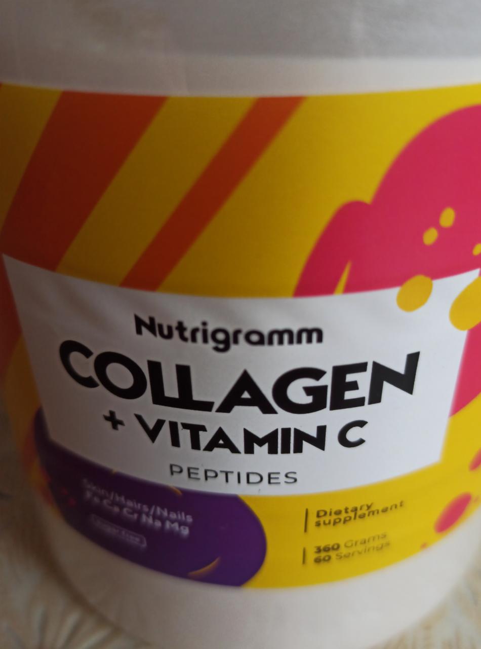 Фото - Коллаген витамин С Collagen+vitamin C peptides Nutrigramm