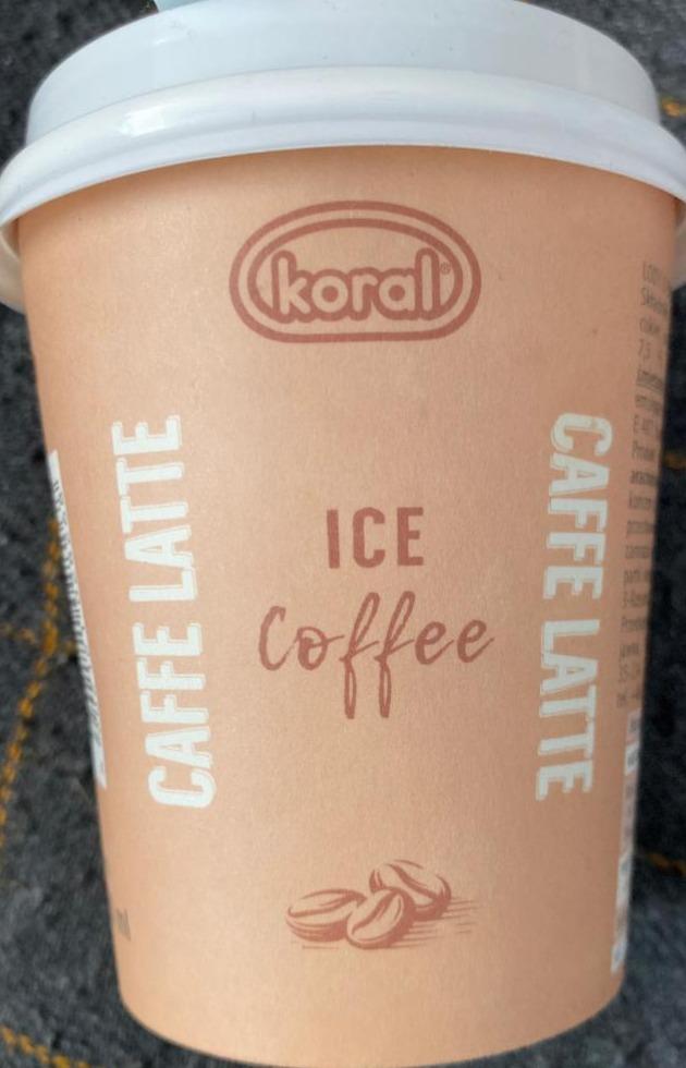 Фото - Мороженое кофейное Ice Coffee Caffe Latte Koral