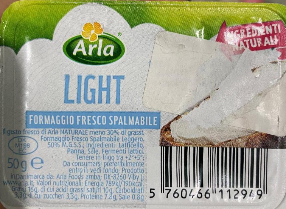 Фото - Крем-сыр натуральный лёгкий Light Arla