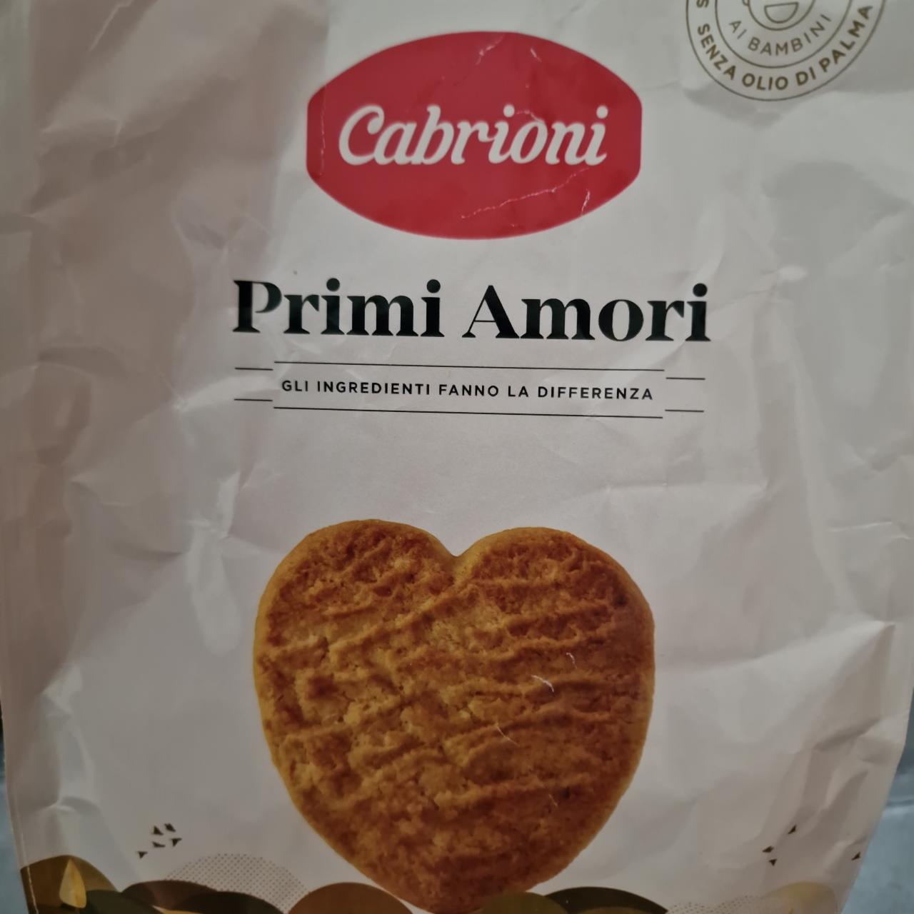 Фото - печенье песочное сердечки Primi Amori Cabrioni