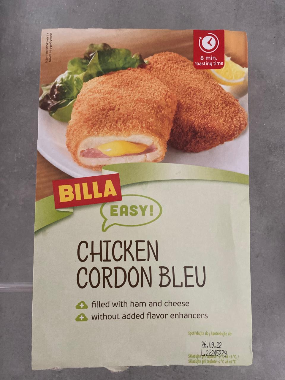 Фото - Chicken cordon bleu Billa