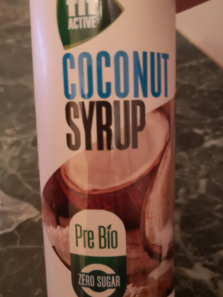 Фото - сироп со стевией кокос coconut syrup Fit active