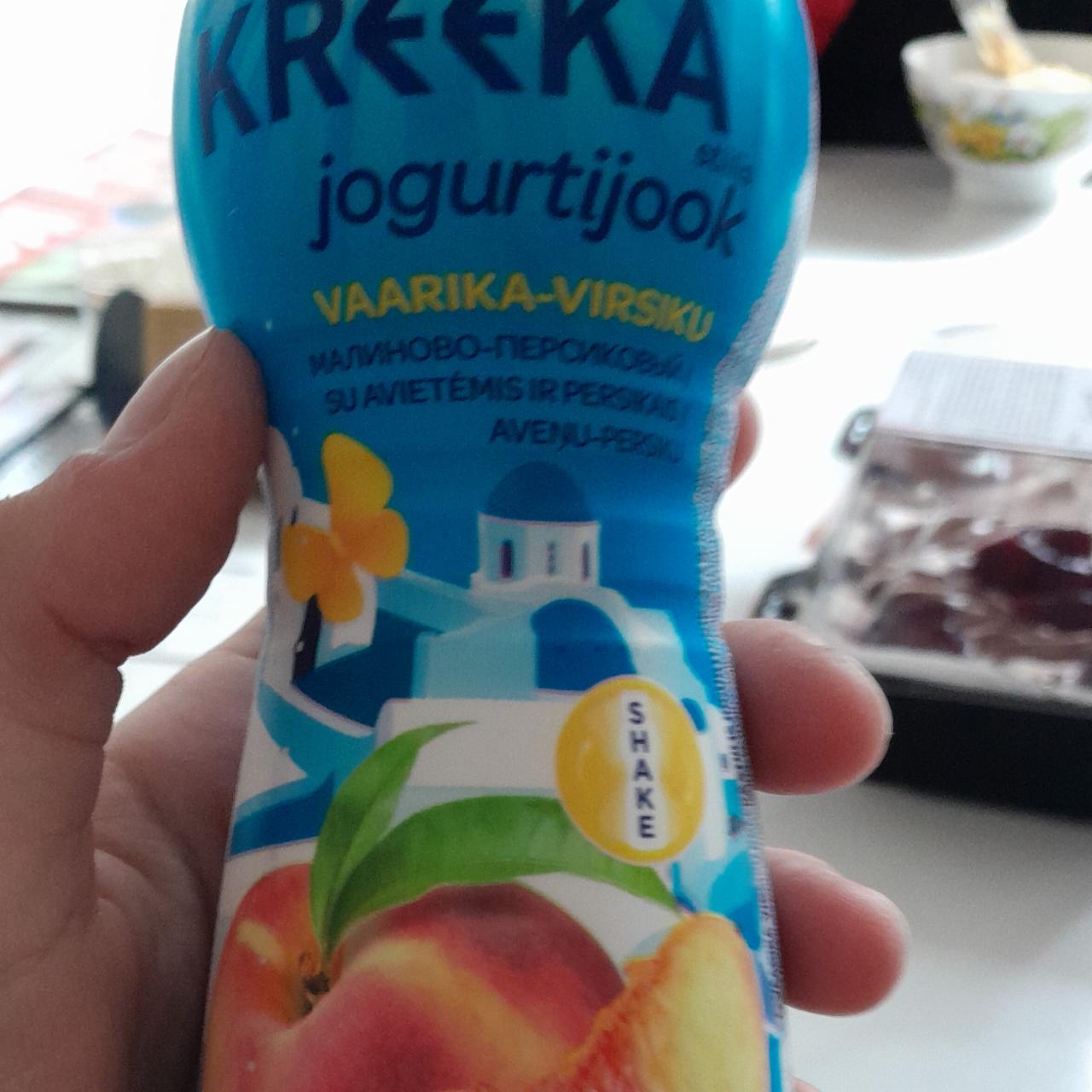 Фото - jogurtijook йогурт питьевой персиково-малиновый Keeka