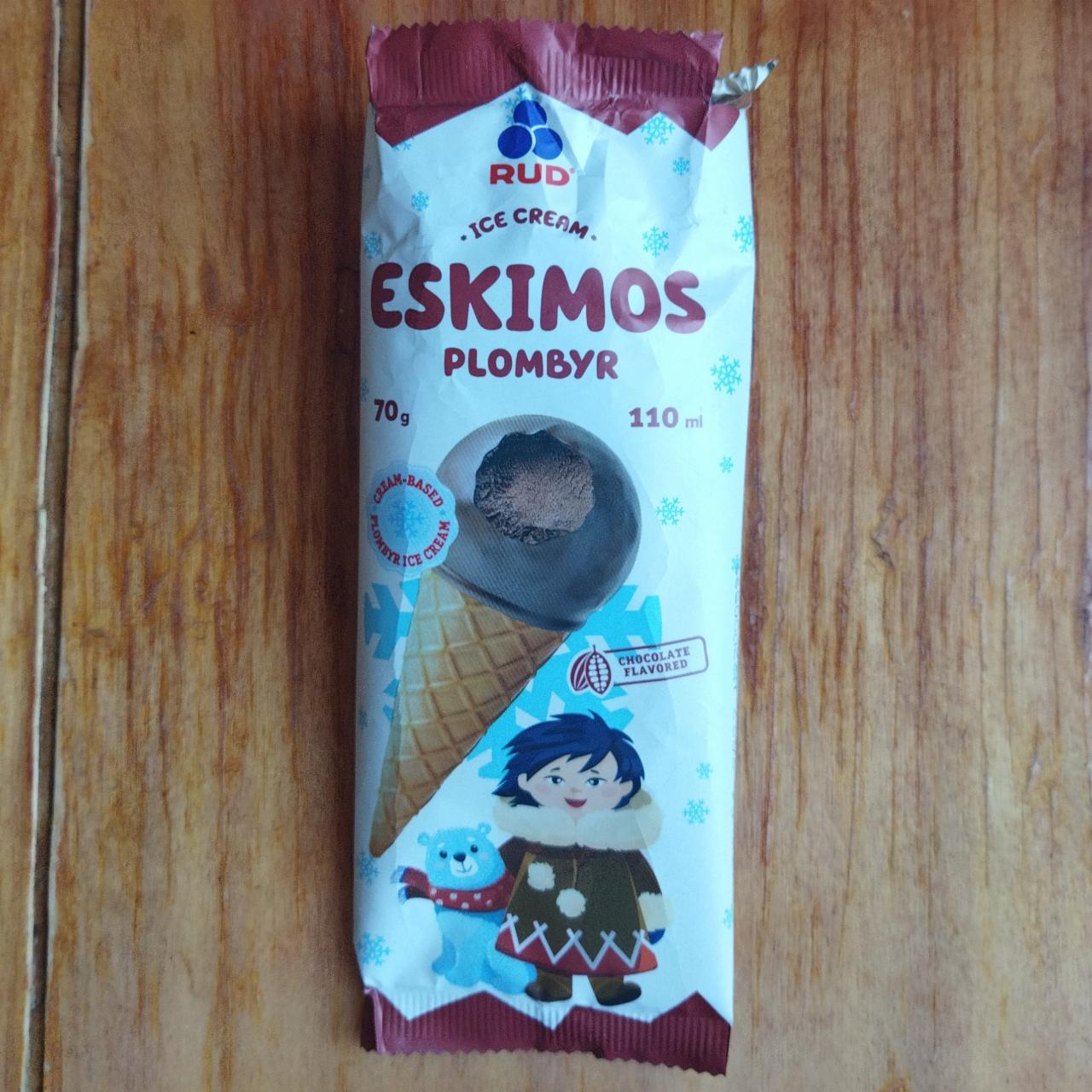 Фото - Шоколадное мороженое Эскимос в вафельном рожке Рудь