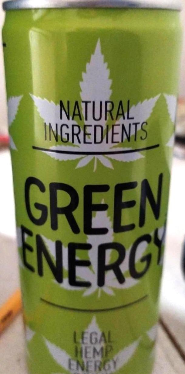 Фото - Напиток безалкогольный энергетический сильногазированный Green Energy
