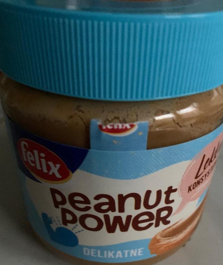 Фото - арахисовая паста peanut power Felix