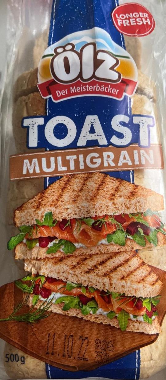 Фото - Хлеб тостовый мультизерновой Toast Multigrain Der Meisterbäcker Ölz