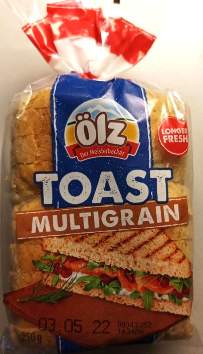 Фото - Хлеб тостовый мультизерновой Toast Multigrain Der Meisterbäcker Ölz