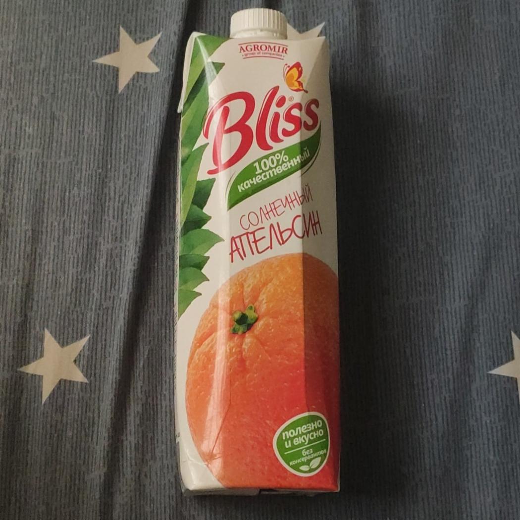 Фото - сок солнечный апельсин BLISS