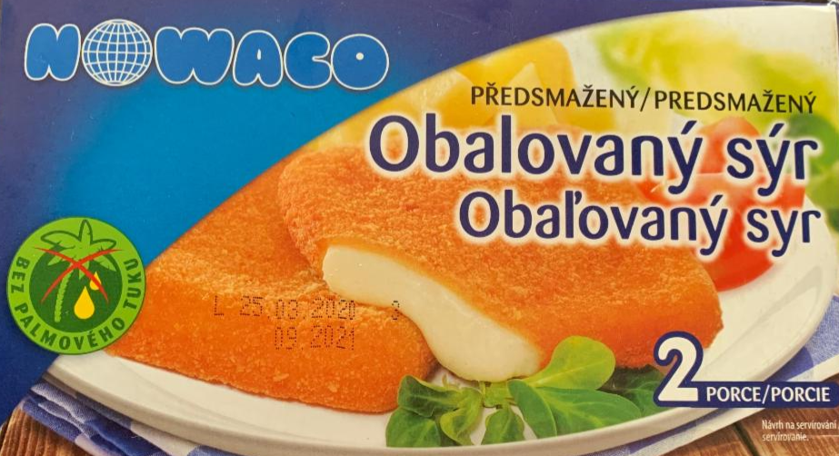 Фото - Сыр в панировке замороженный Nowaco