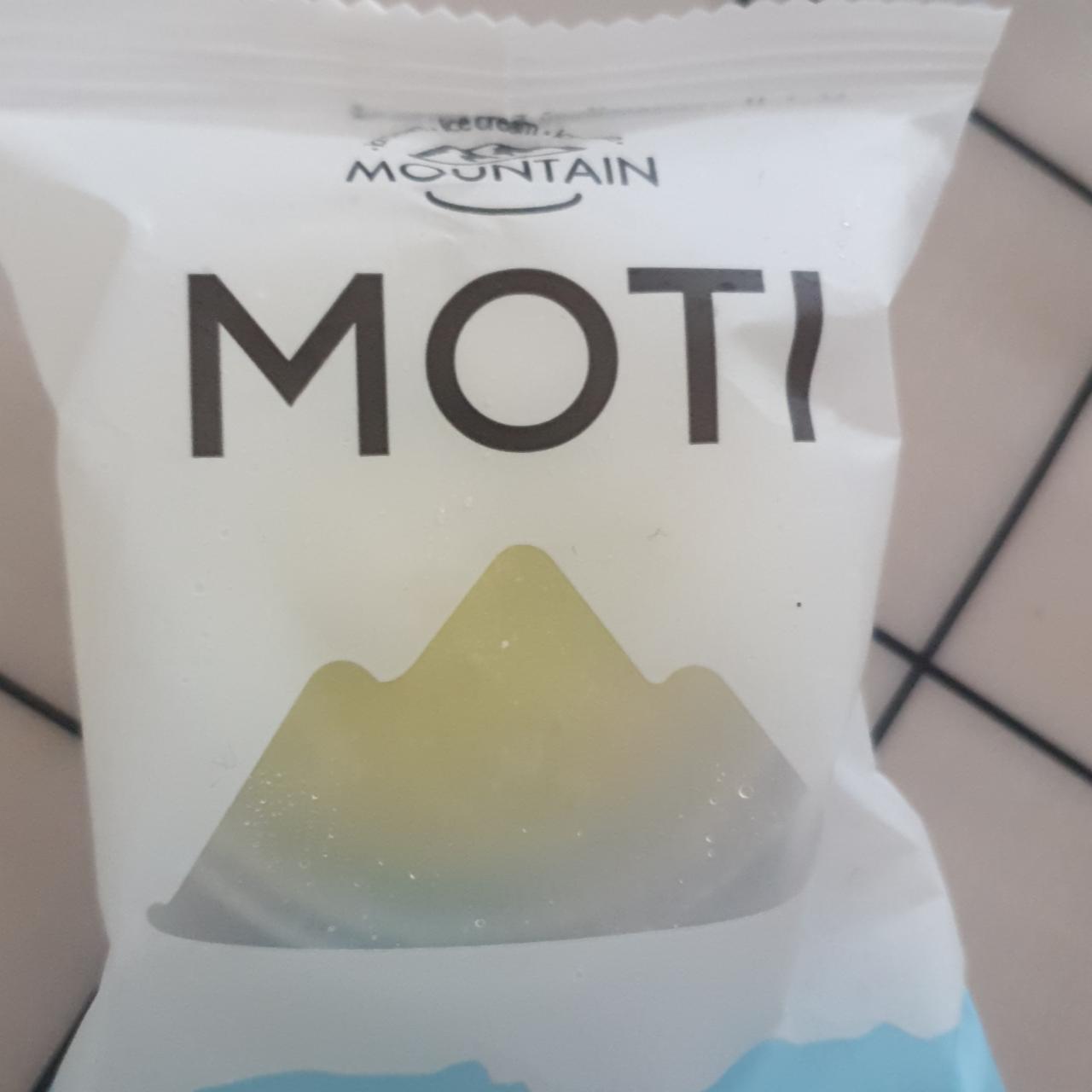 Фото - мороженое moti моти со вкусом фисташки Mountain