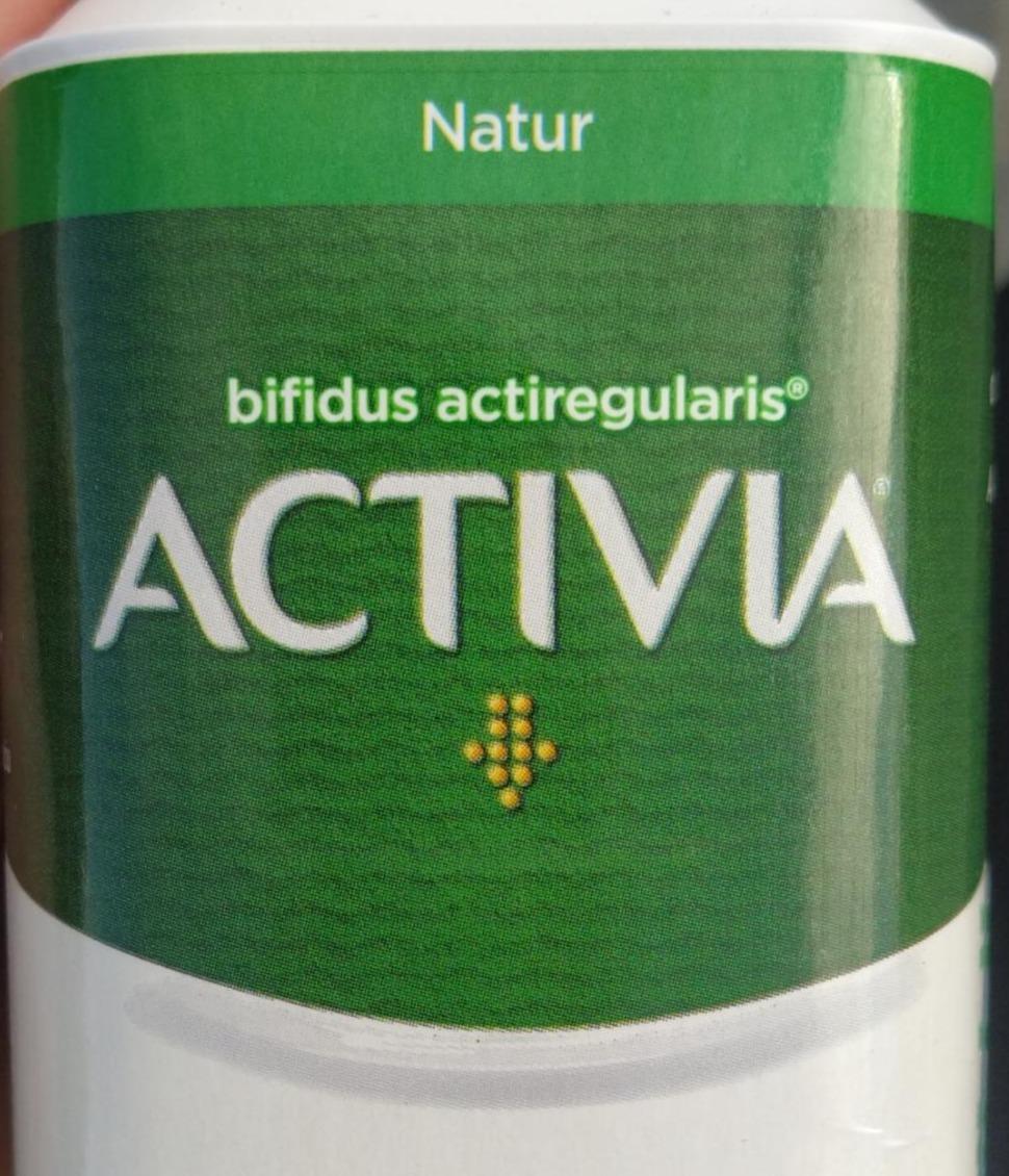 Фото - питьевой йогурт натуральынй Activia