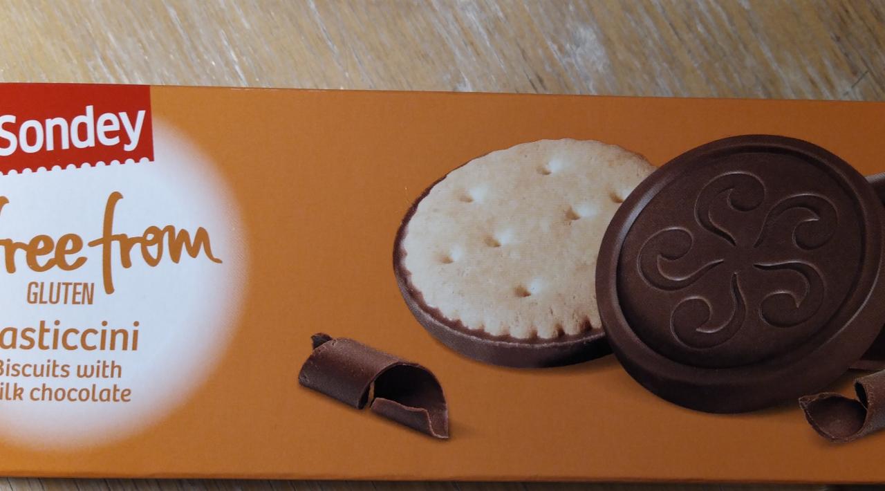 Фото - печенье с шоколадом без глютена Sondey