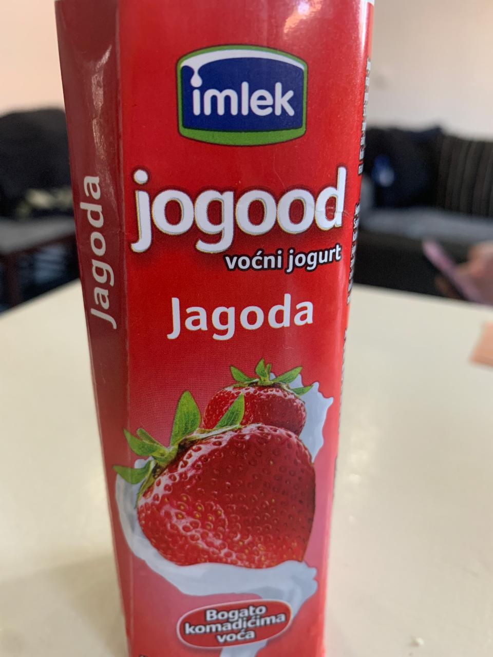 Фото - питьевой йогурт клубника Imlek