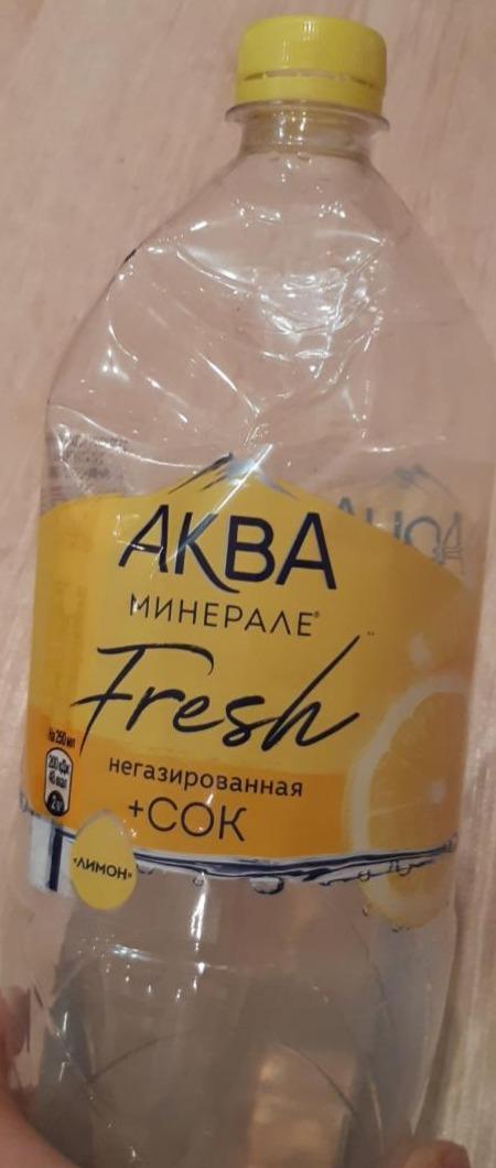 Фото - Напиток безалкогольный негазированный лимон Аква минерале