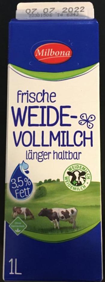 Фото - Frische Weide-vollmilch 3.5% Milbona