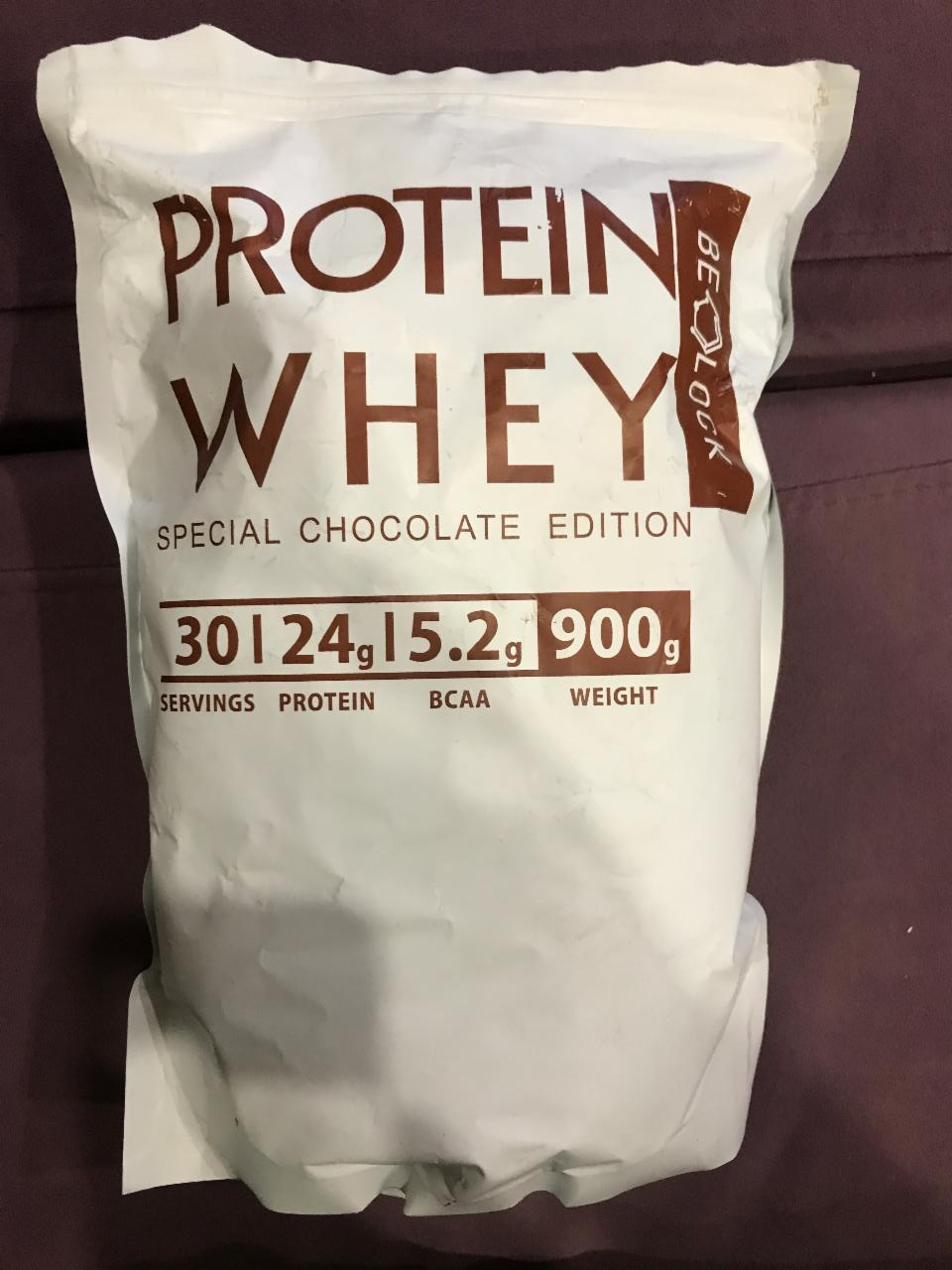 Фото - Протеин шоколад Protein Whey Chocolate Edition Belock