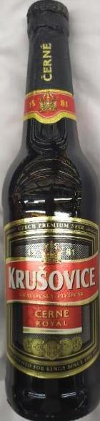 Фото - Пиво темное 4.1% Royal cerne Krusovice Крушовице
