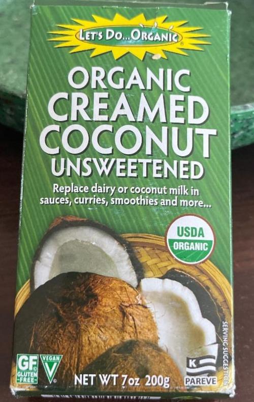 Фото - Organic Creamed Coconut Let's Do