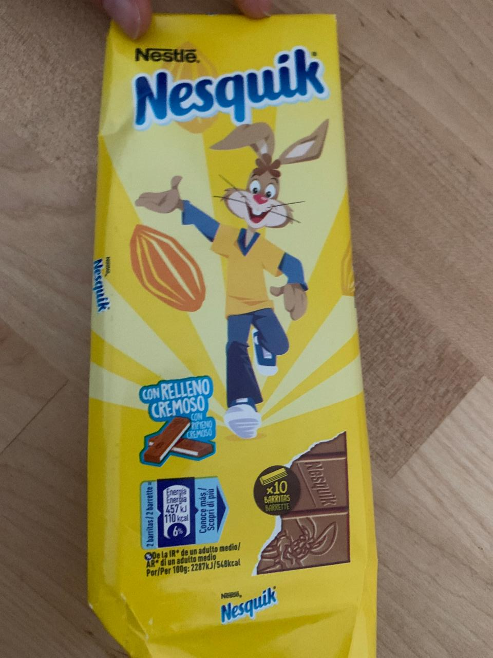 Фото - Шоколад молочный Milk Chocolate Nesquik Nestle
