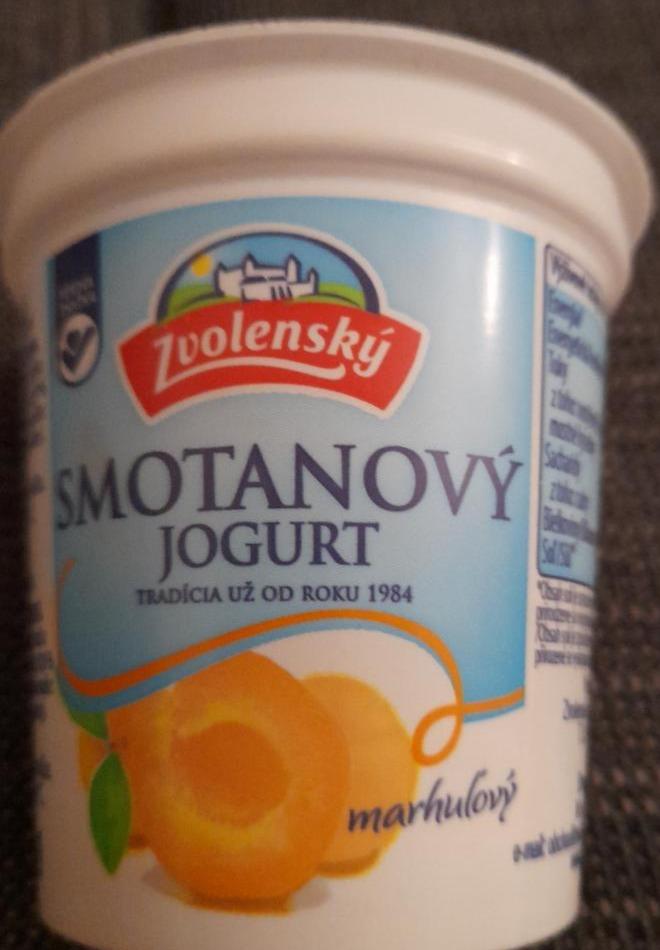 Фото - Йогурт сливочный абрикосовый Zvolenský