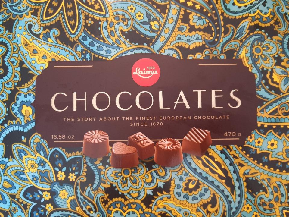 Фото - ассорти шоколадных конфет Laima