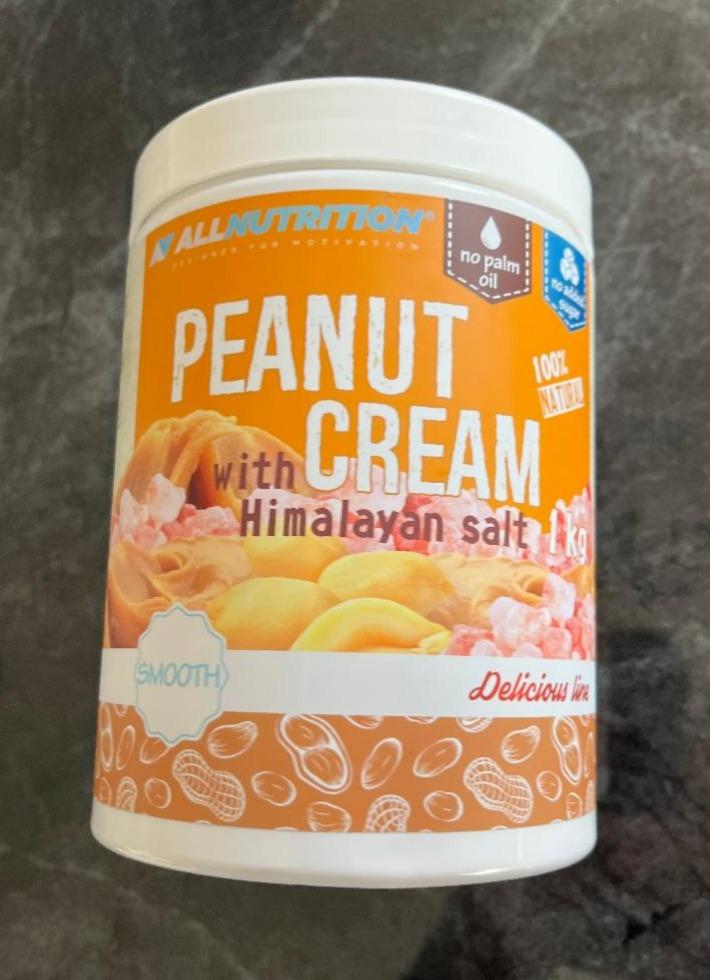 Фото - Арахисовая паста с гималайской солью Peanut Cream AllNutrition