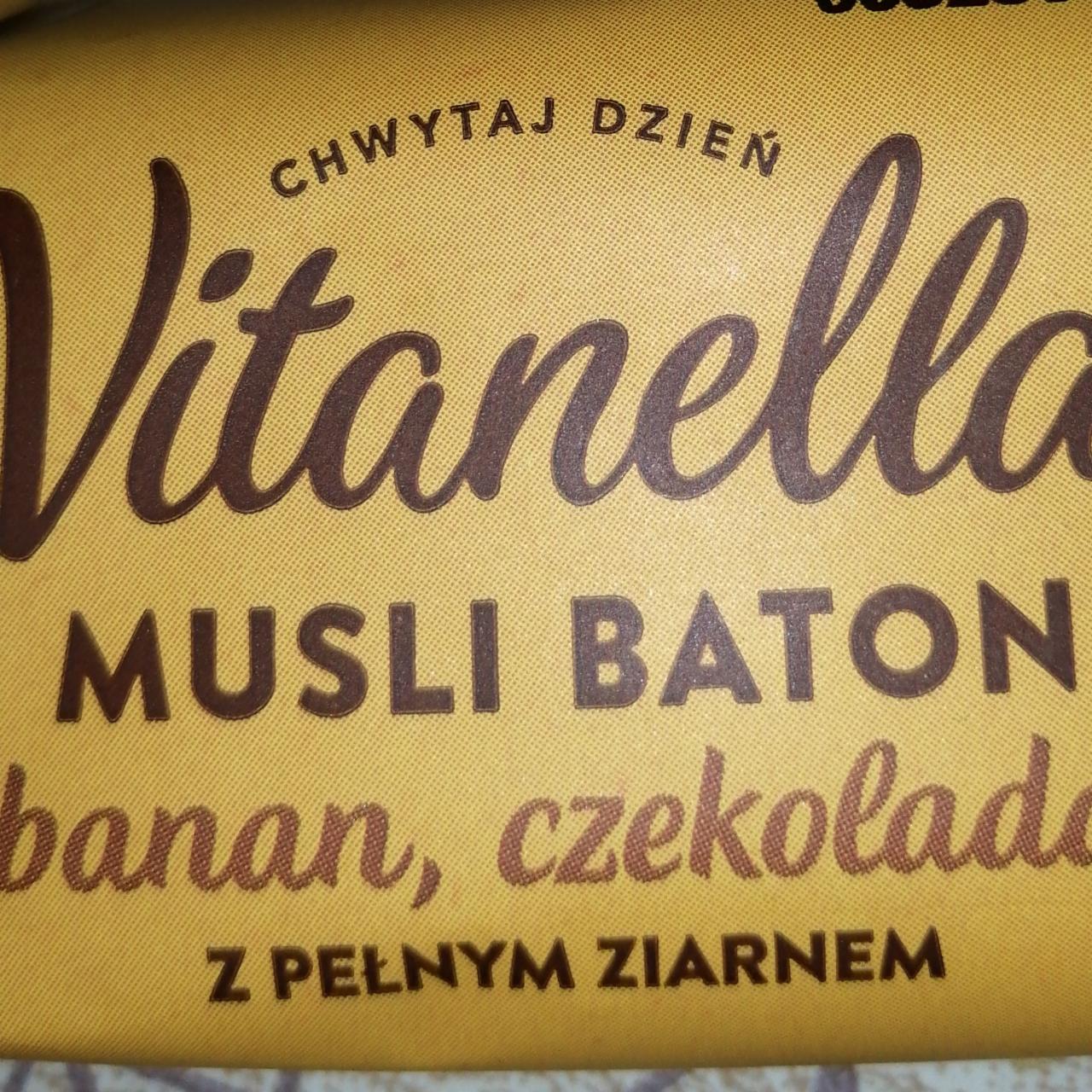 Фото - Musli Baton banan czekolada