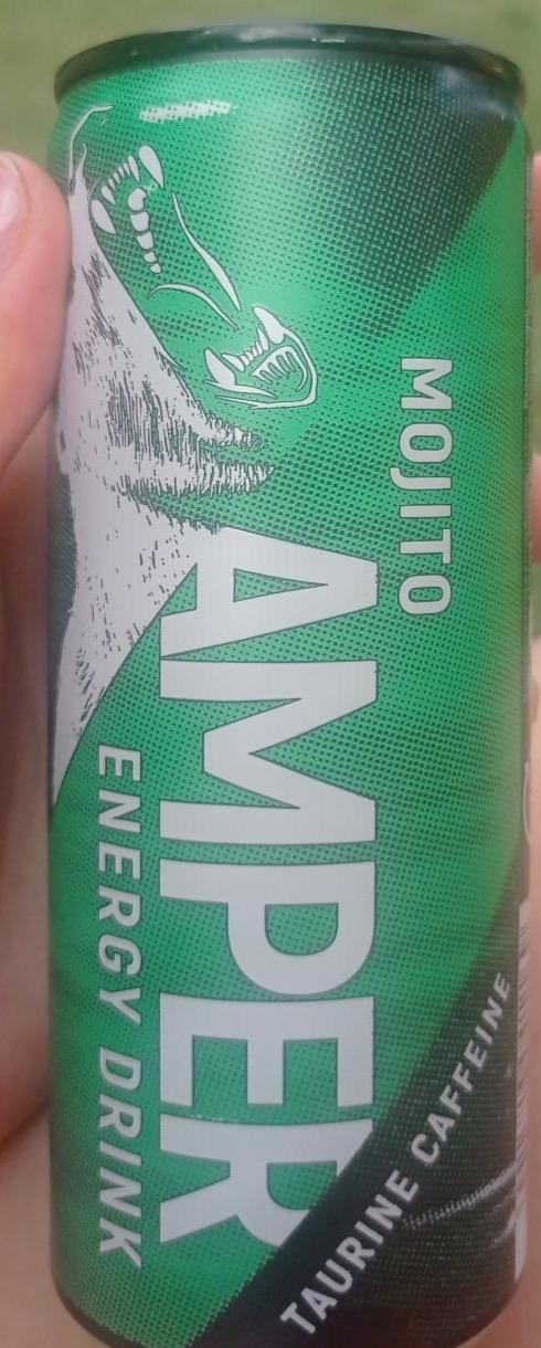 Фото - Напиток энергетический безалкогольный Energy Drink Amper
