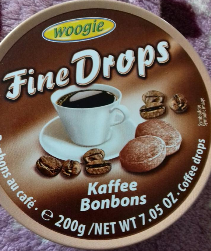 Фото - конфеты с ароматом кофе Woogie