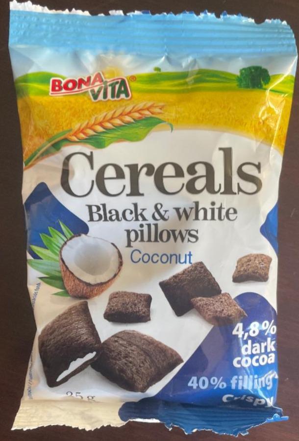 Фото - Cereals black&white pillows coconut Bonavita