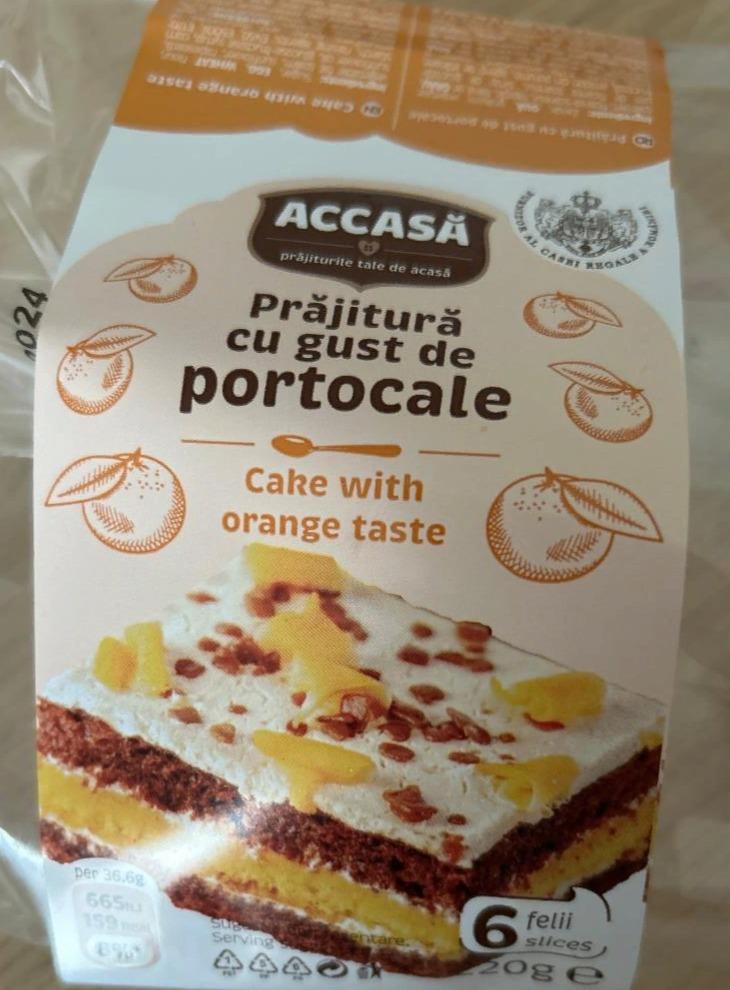 Фото - Cake with orange taste Accasa