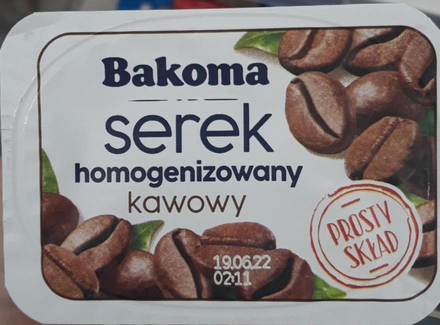 Фото - Творог с кофе serek homogenizowany kawowy Bakoma
