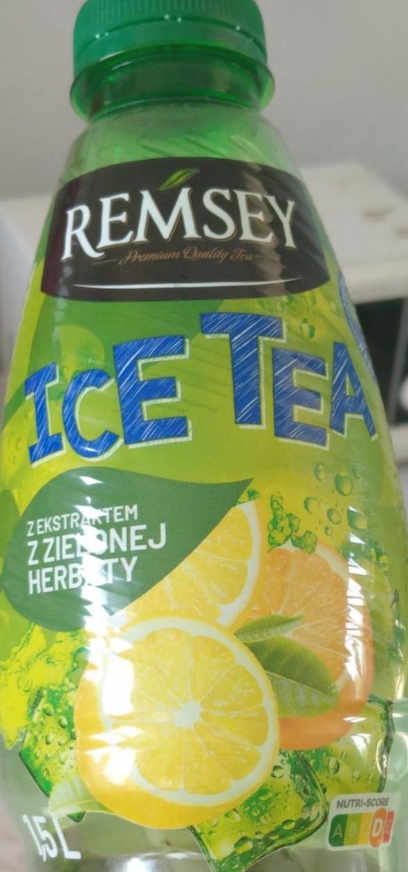 Фото - холодный чай с экстрактом зеленых трав и с лимоном Remsey
