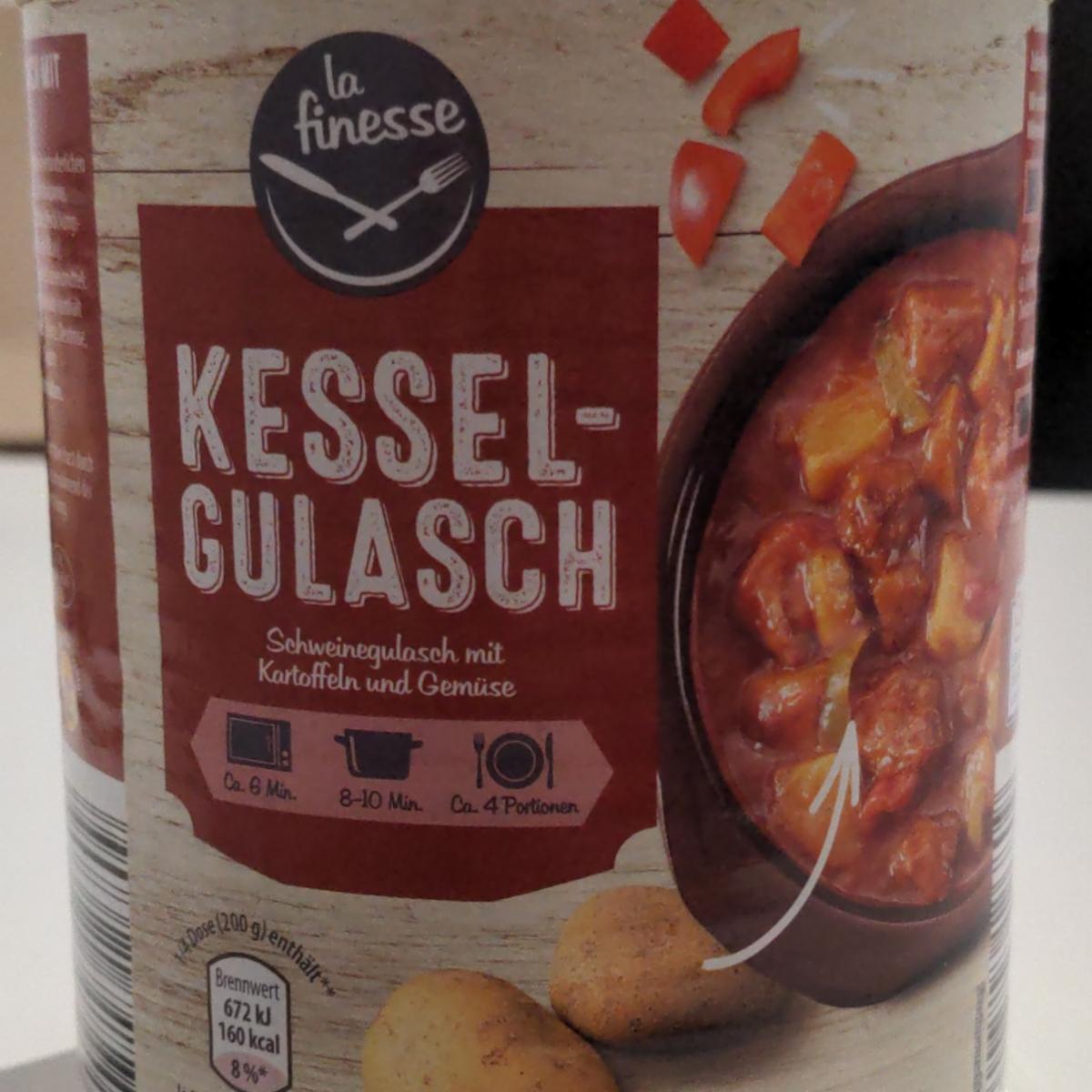Фото - консервированный гуляш с картошкой Kessel-Gulasch La Finesse