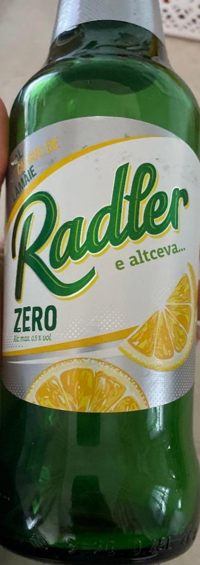 Фото - Спечиальное пиво с лимоном zero bere speciala nealcoolica pasteurizata Radler