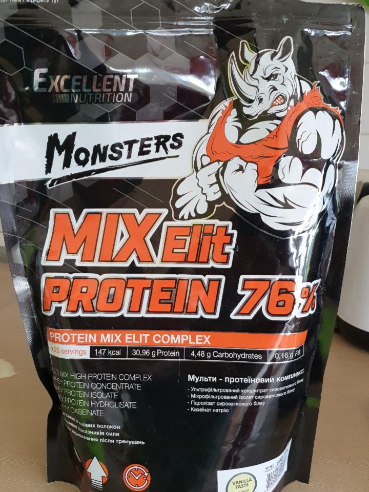 Фото - Протеин Protein 76% Mix Elit Ваниль Excellent Nutrition
