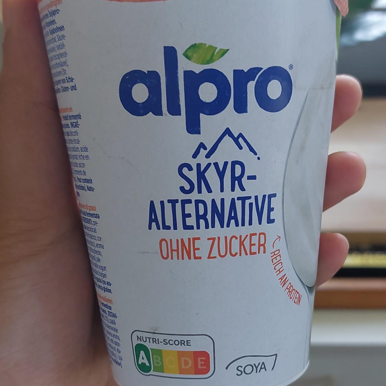Фото - йогурт скир альтернативынй без сахара Alpro