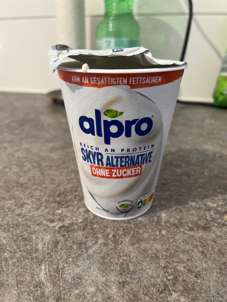 Фото - йогурт скир альтернативынй без сахара Alpro