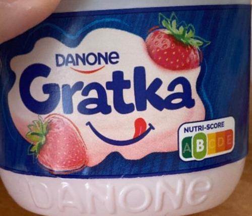Фото - Йогурт 1% клубничный Gratka Danone Activia