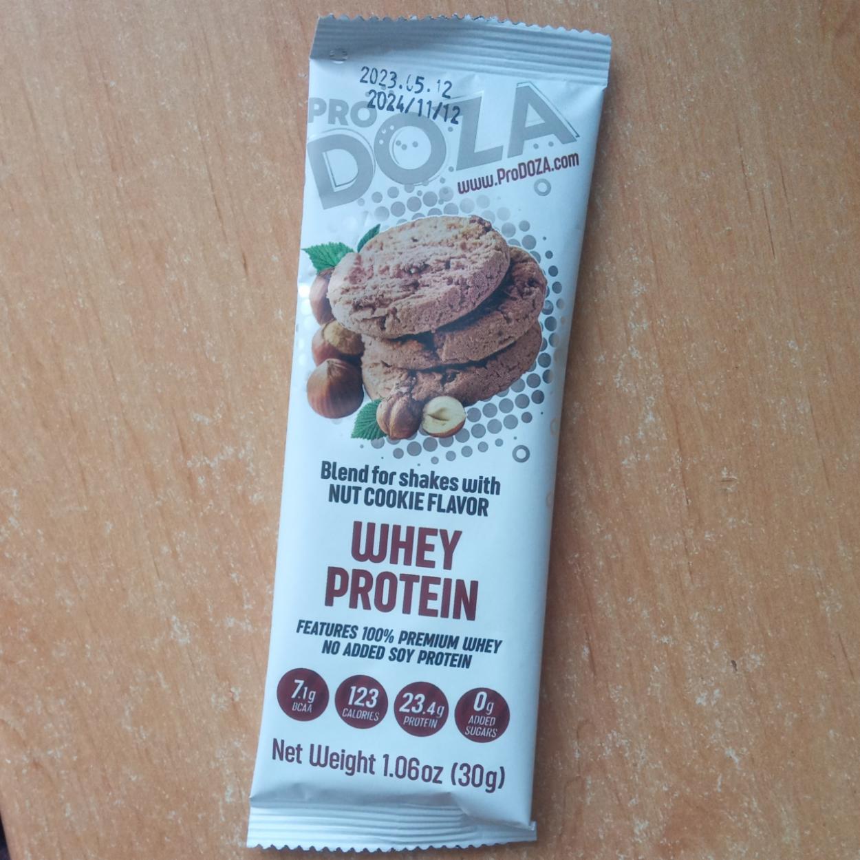 Фото - протеин nut cookie Pro DOZA