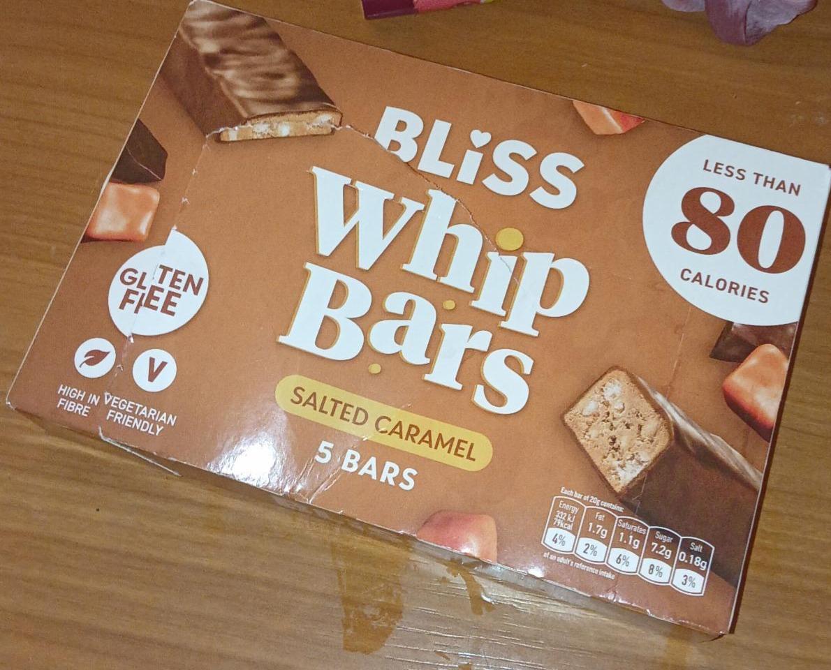 Фото - Whip bars Salted caramel Bliss