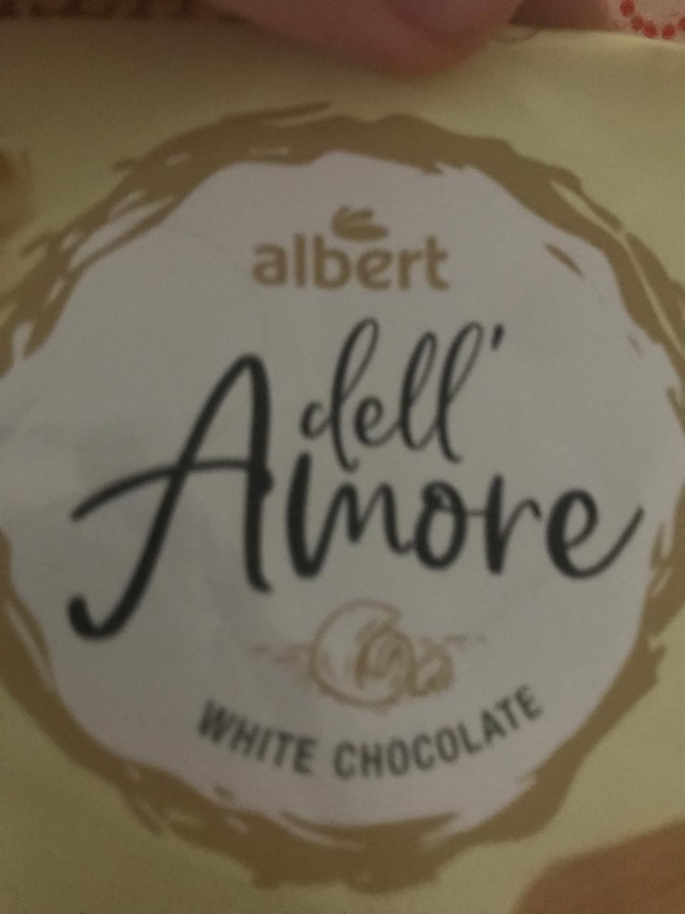 Фото - мороженое белый шоколад Albert
