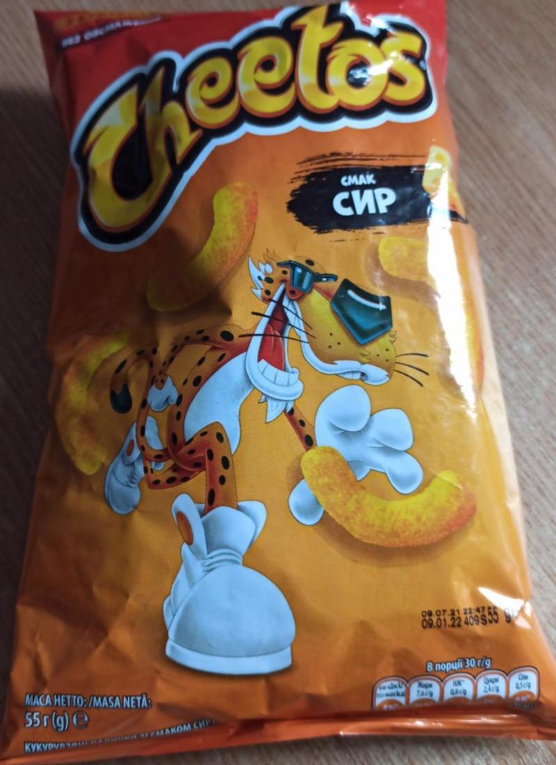 Фото - Палочки кукурузные со вкусом сыра Cheetos