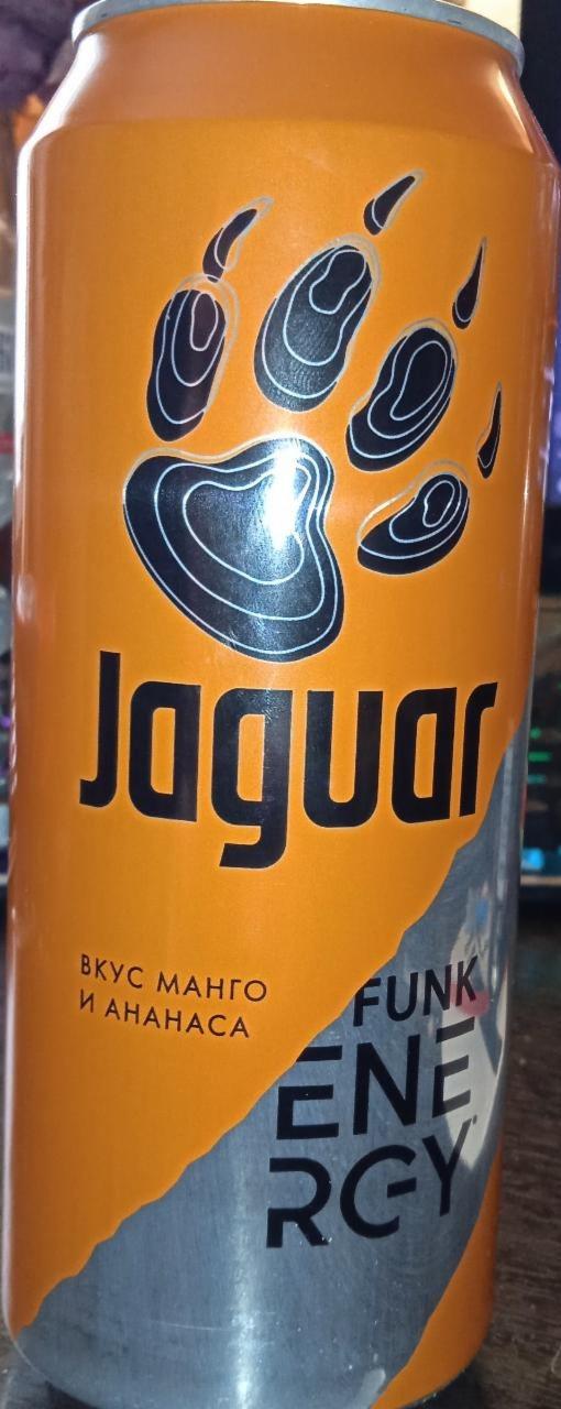 Фото - Напиток тонизирующий со вкусом манго и ананаса Jaguar Funk